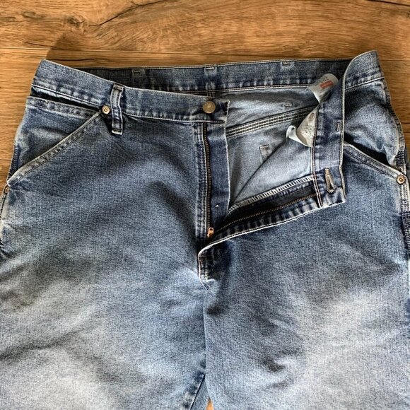Wrangler Y2K Distressed Carpenter Utility Denim Jeans - Picture 4 of 12